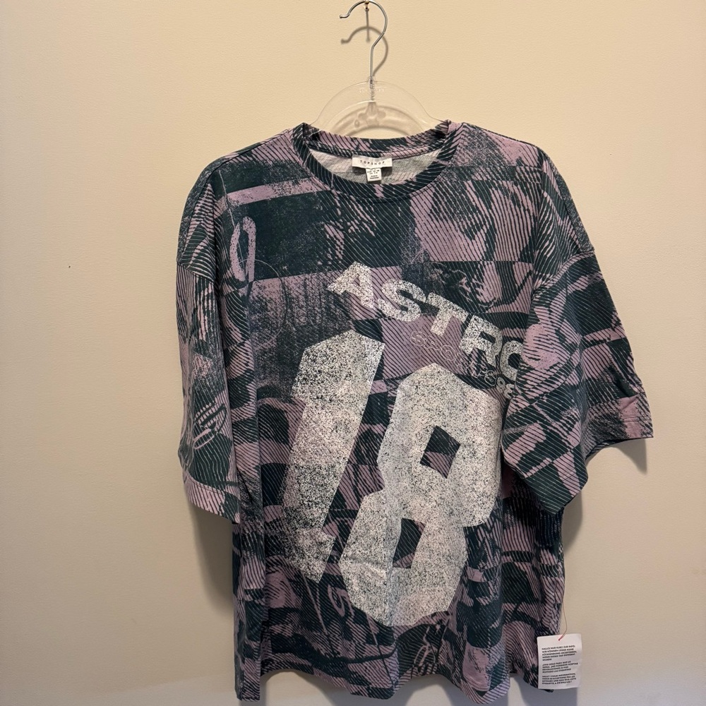 Topshop Patterned T-Shirt